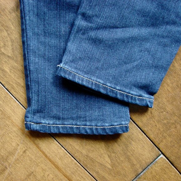 PAIGE Verdugo Ankle Jeans Alden Dark Wash Skinny Straight Size 31 - Picture 16 of 16